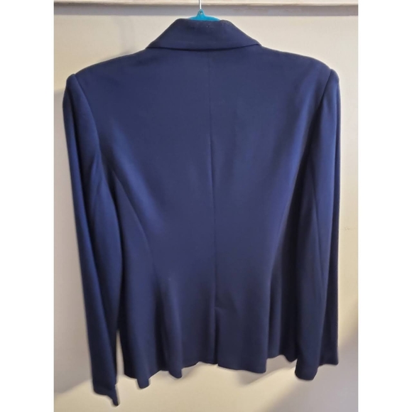 Philosophy Navy Ponte Blazer Size 12 - Picture 2 of 2